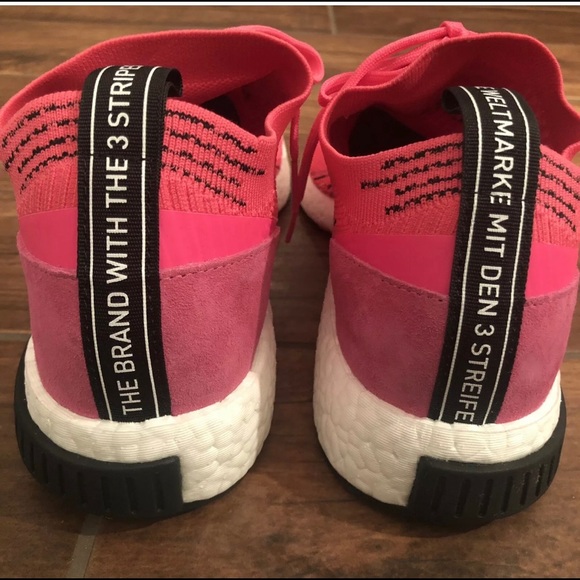 NEW adidas NMD Racer PK Primeknit CQ2442 BOOST - Picture 5 of 7